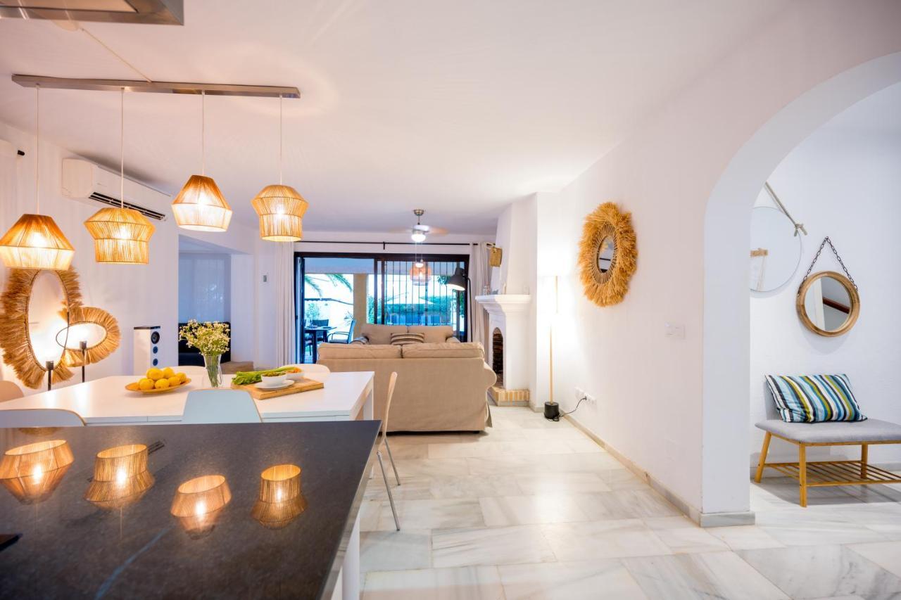 Typical Beach House Las Chapas Playa With Heated Pool Marbella Zewnętrze zdjęcie