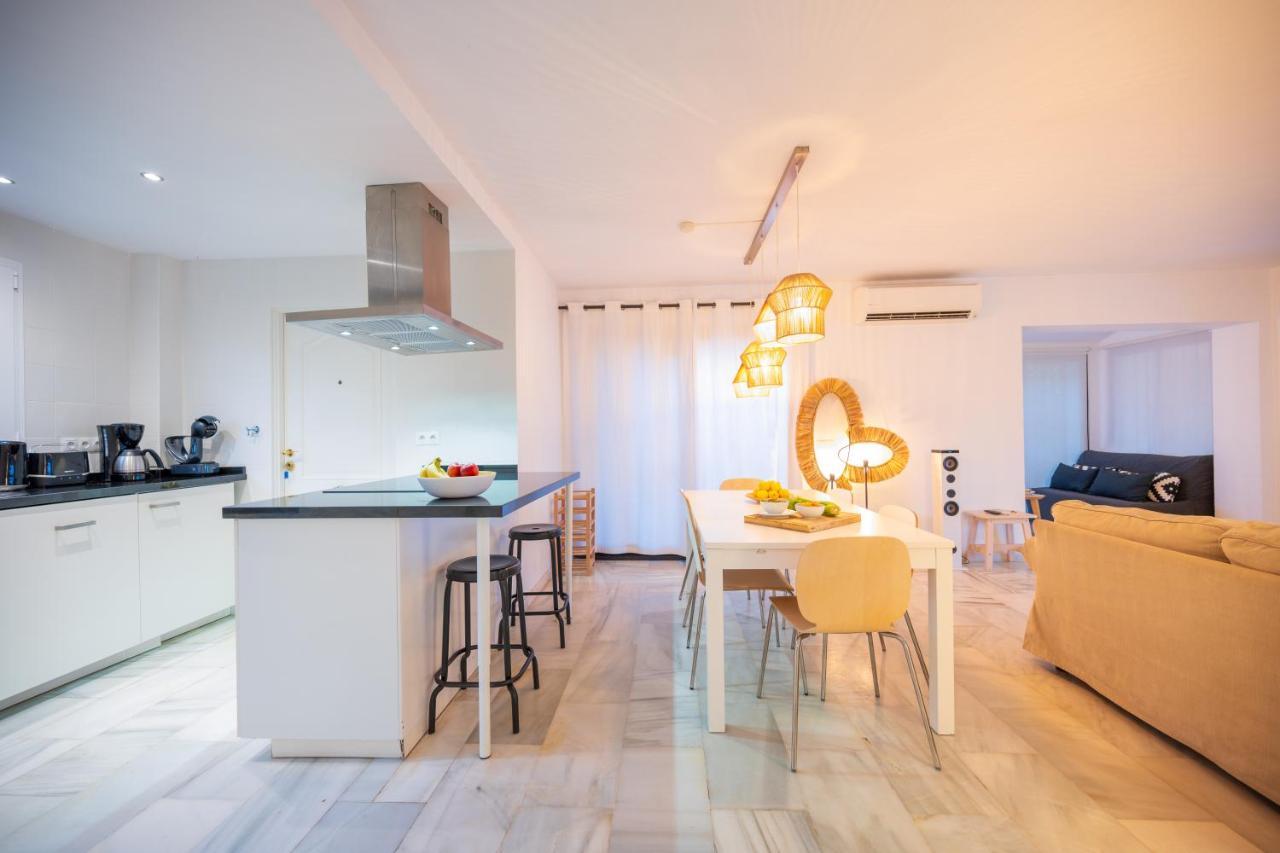 Typical Beach House Las Chapas Playa With Heated Pool Marbella Zewnętrze zdjęcie