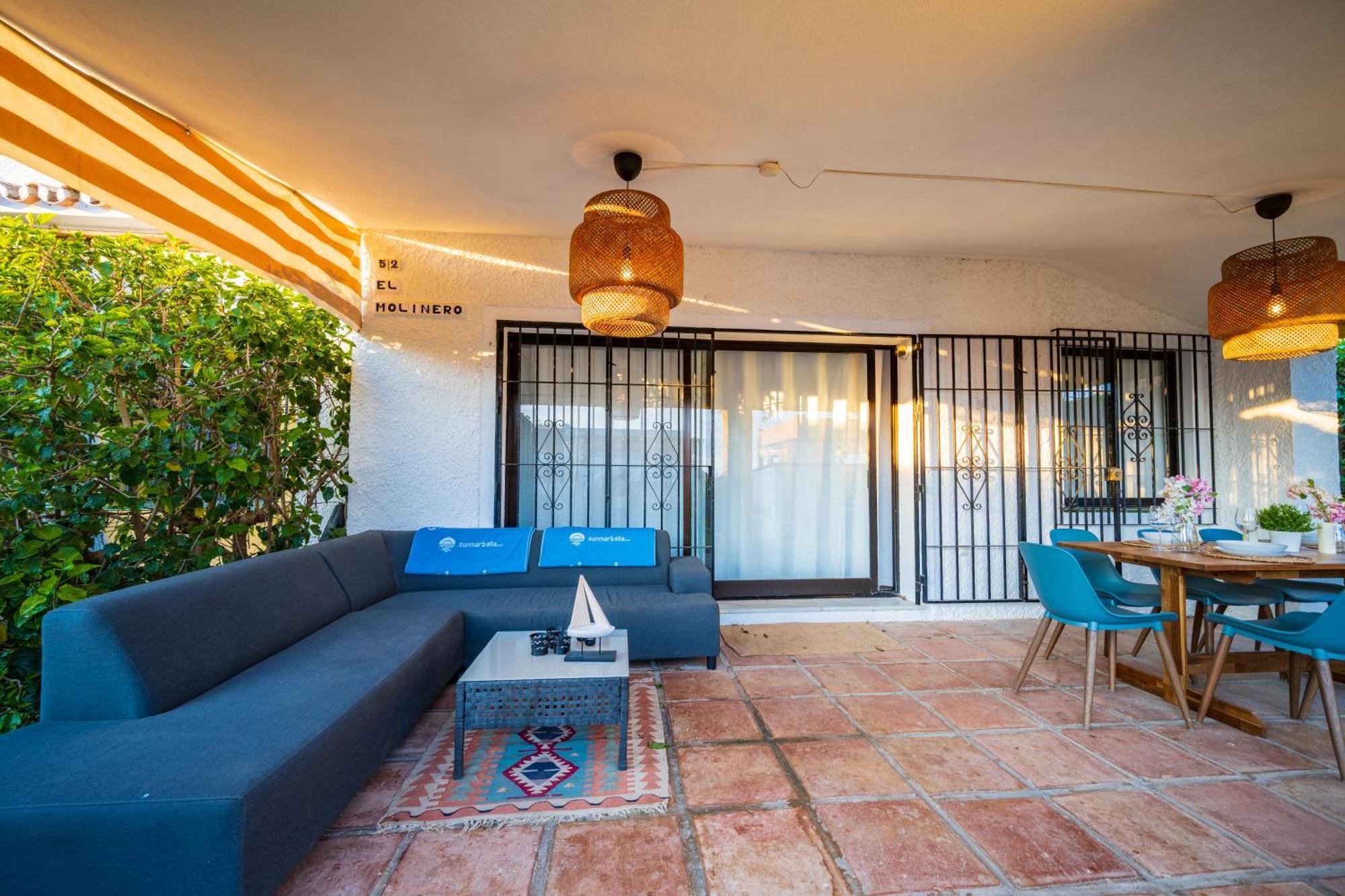Typical Beach House Las Chapas Playa With Heated Pool Marbella Zewnętrze zdjęcie
